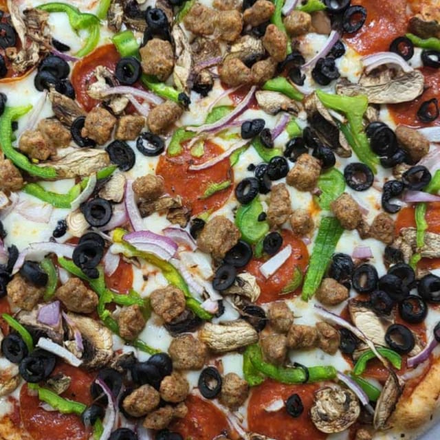 Ozzy Supreme Pizza.