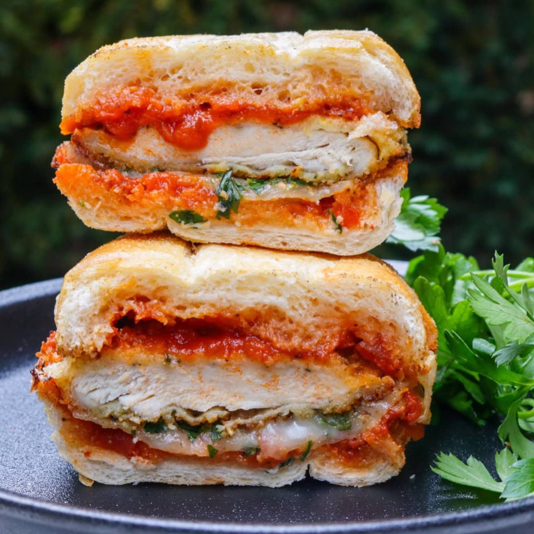 Chicken Parmesan Sandwich.