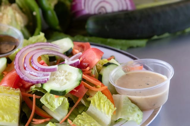 Mixed Green Salad.