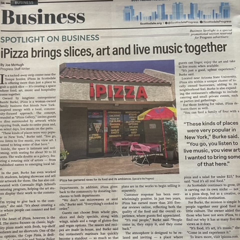 Slices, Live Music and Art Combined
